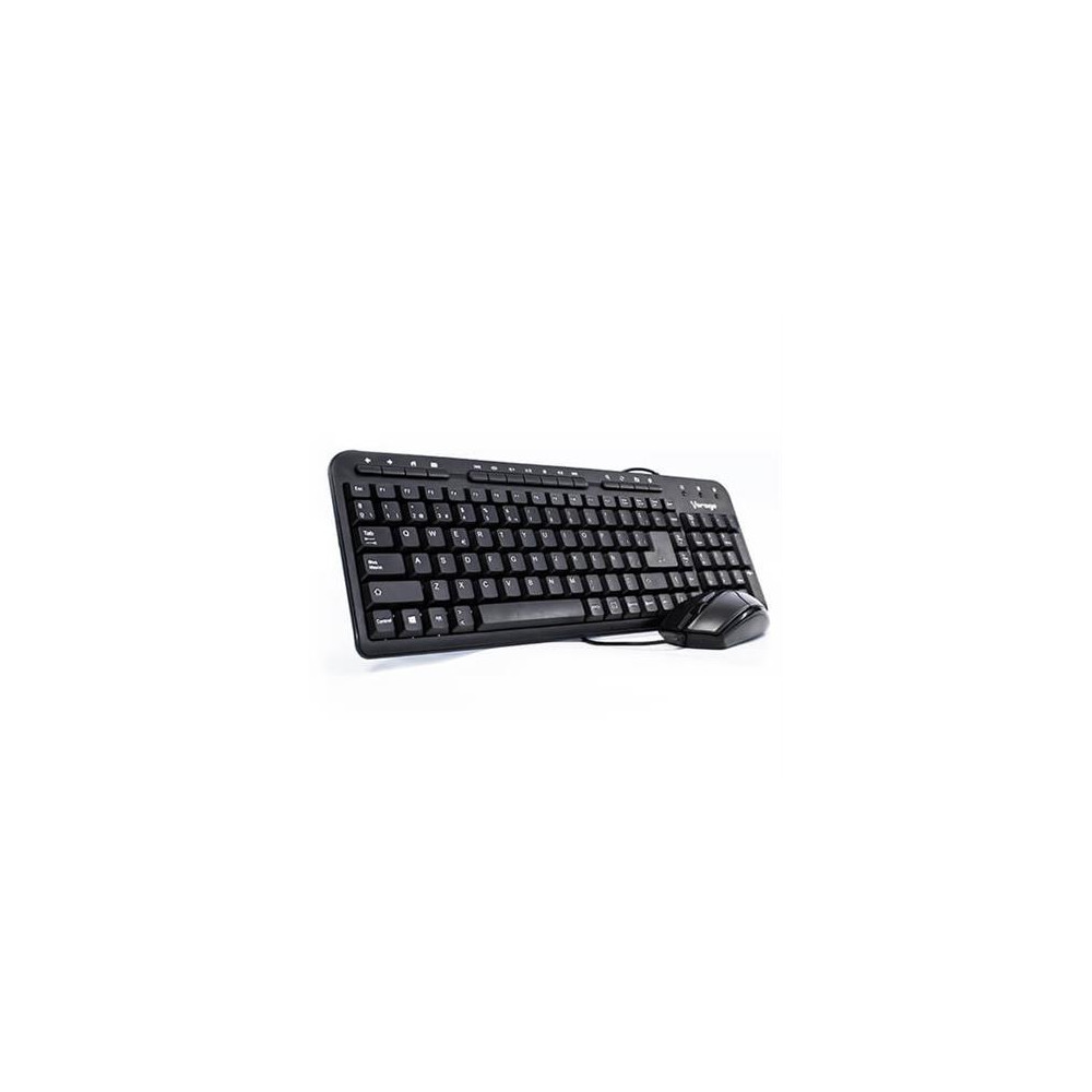 Kit Vorago Teclado y Mouse Km-105 Alambrico Multimedia Usb [ AC-395879-2 ]