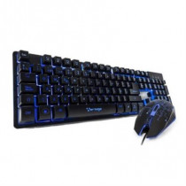 Kit Teclado y Mouse Vorago Start The Game Retroiluminado USB [ KM-500 ]