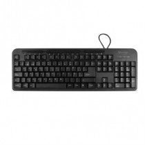 Teclado y Mouse Vorago KM-107 Almbrico Multimedia USB Color Negro [ KM-107 ]