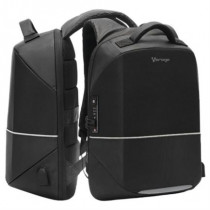 Mochila Vorago BP-401 Antirrobo Laptop 15.6" Cierres Candados TSA Color Negro [ BP-401 ]