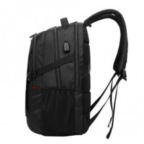 Mochila Vorago BP-402 XL Expandible para Laptop 15.6" Puerto USB Color Negro [ BP-402 ]