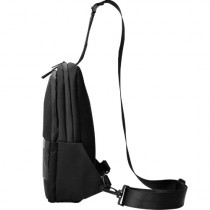 MOCHILA PECHERA CRUZADA VORAGO CB-300 POLYESTER NEGRA [ CB-300 ]