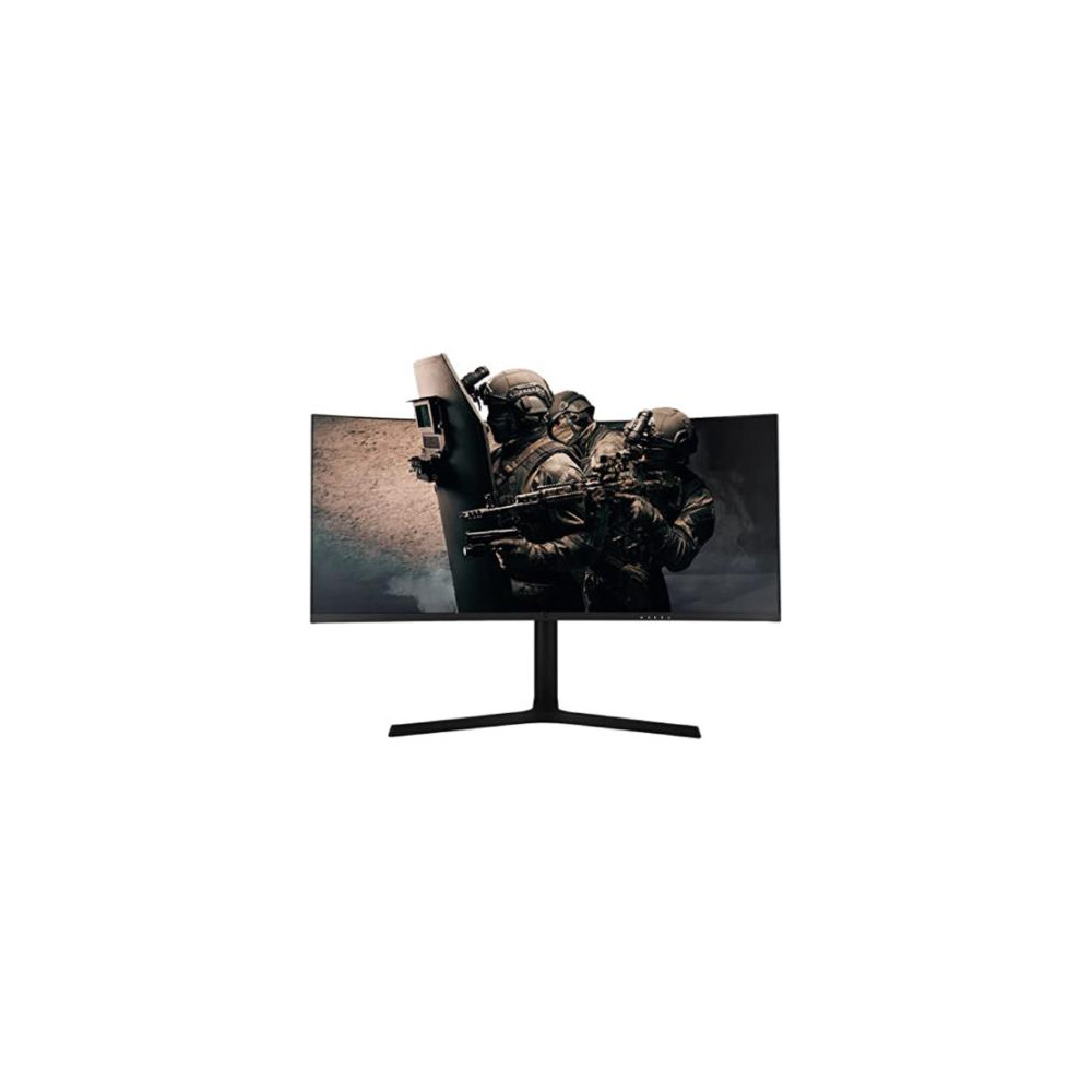 Monitor Game Factor MG801 34" Ultra Wide Quad HD Curvo 1500R 165Hz 1ms 2xDP 2xHDMI Negro [ MG801 ]