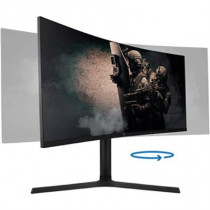 Monitor Game Factor MG801 34" Ultra Wide Quad HD Curvo 1500R 165Hz 1ms 2xDP 2xHDMI Negro [ MG801 ]