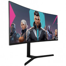 MONITOR GAME FACTOR VORAGO MG802 34 Ultra Wide Quad HD Curvo 1500R 180Hz 1ms 2xDP 2xHDMI Negro [ MG802 ]