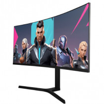 MONITOR GAME FACTOR VORAGO MG802 34 Ultra Wide Quad HD Curvo 1500R 180Hz 1ms 2xDP 2xHDMI Negro [ MG802 ]