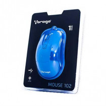 Mouse Vorago Mo-102 Azul Optico Alambrico 1000/1600 Dpis Us [ AC-415873-3 ]