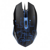 Mouse Vorago Gamer MO-501 ptico Iluminado 3200 dpi USB Color Negro [ MO-501 ]