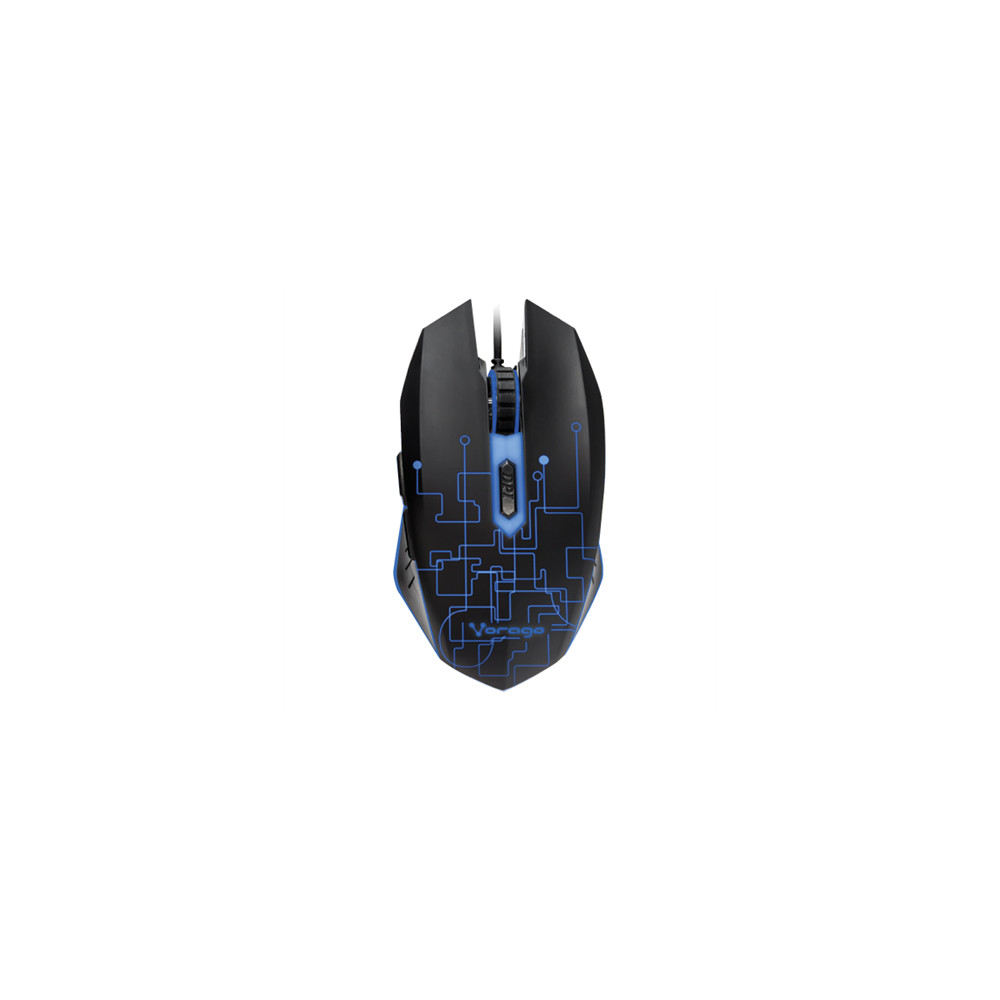 Mouse Vorago Gamer MO-501 ptico Iluminado 3200 dpi USB Color Negro [ MO-501 ]