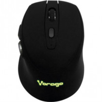 Mouse Vorago MO-306 Inalmbrico Iluminado 2400 dpi Recargable Color Negro [ MO-306-BK ]