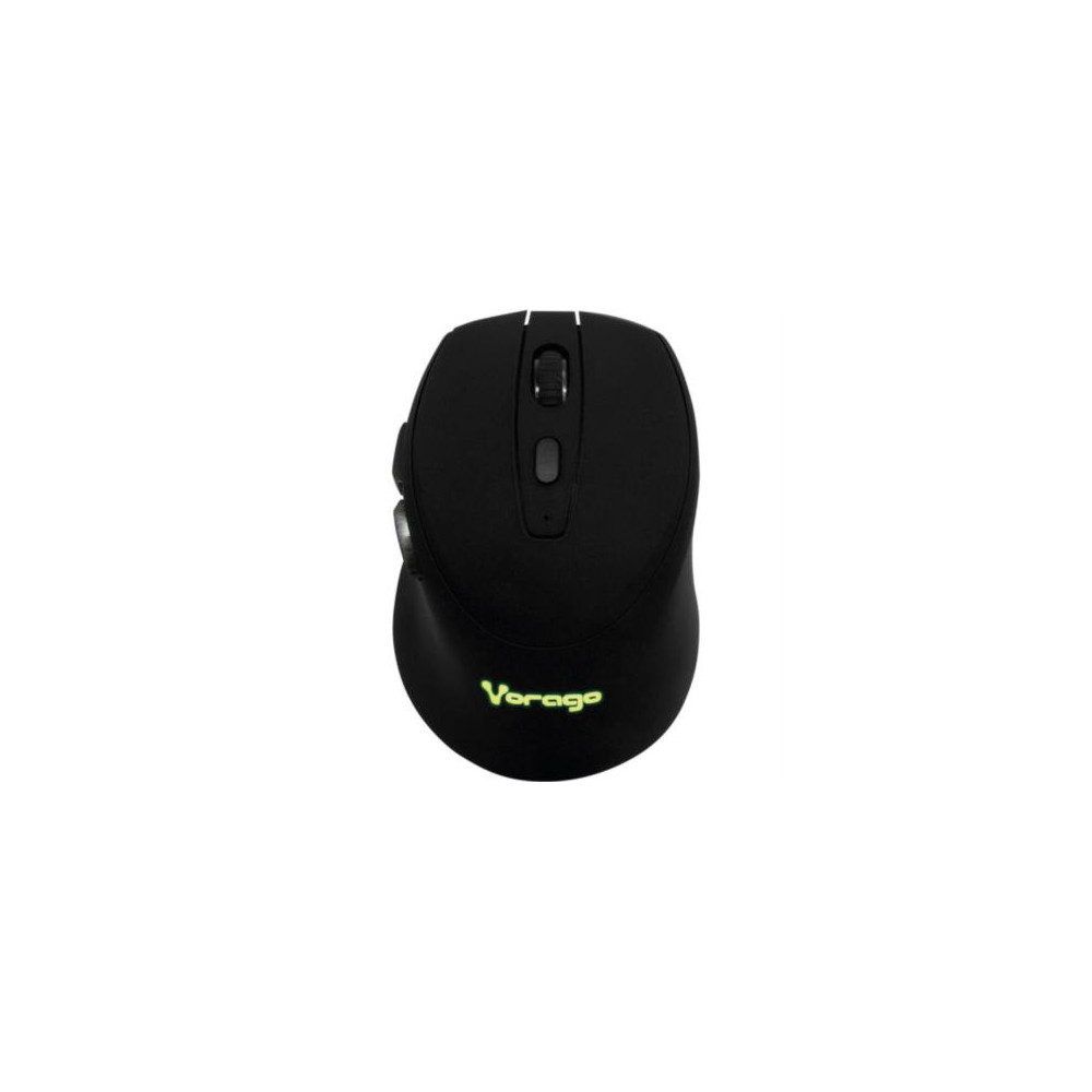 Mouse Vorago MO-306 Inalmbrico Iluminado 2400 dpi Recargable Color Negro [ MO-306-BK ]