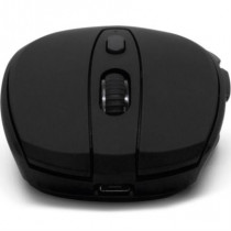 Mouse Vorago MO-306 Inalmbrico Iluminado 2400 dpi Recargable Color Negro [ MO-306-BK ]