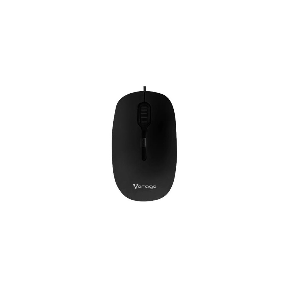 Mouse Vorago MO-100 ptico Almbrico USB 800/1200dpi Color Negro [ MO-100 ]