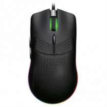 Mouse Vorago Game Factor MOG501 Ultralight Switch RGB 6200 dpi 6 Botones Color Negro [ MOG501 ]