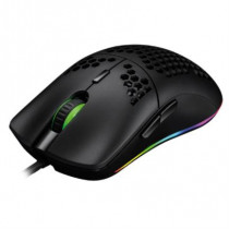 Mouse Vorago Game Factor MOG501 Ultralight Switch RGB 6200 dpi 6 Botones Color Negro [ MOG501 ]