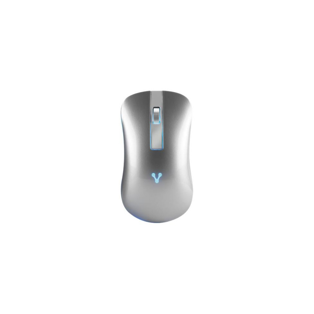 Mouse Vorago MO-305 Slim LED RGB Inalmbrico Recargable 800/1200/1600 dpi Color Plata [ MO-305-SLIM-SL ]