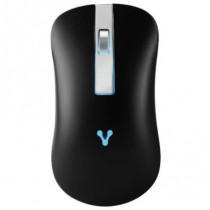 Mouse Vorago MO-305 Slim LED RGB Inalmbrico Recargable 800/1200/1600 dpi Color Negro [ MO-305-SLIM-BK ]