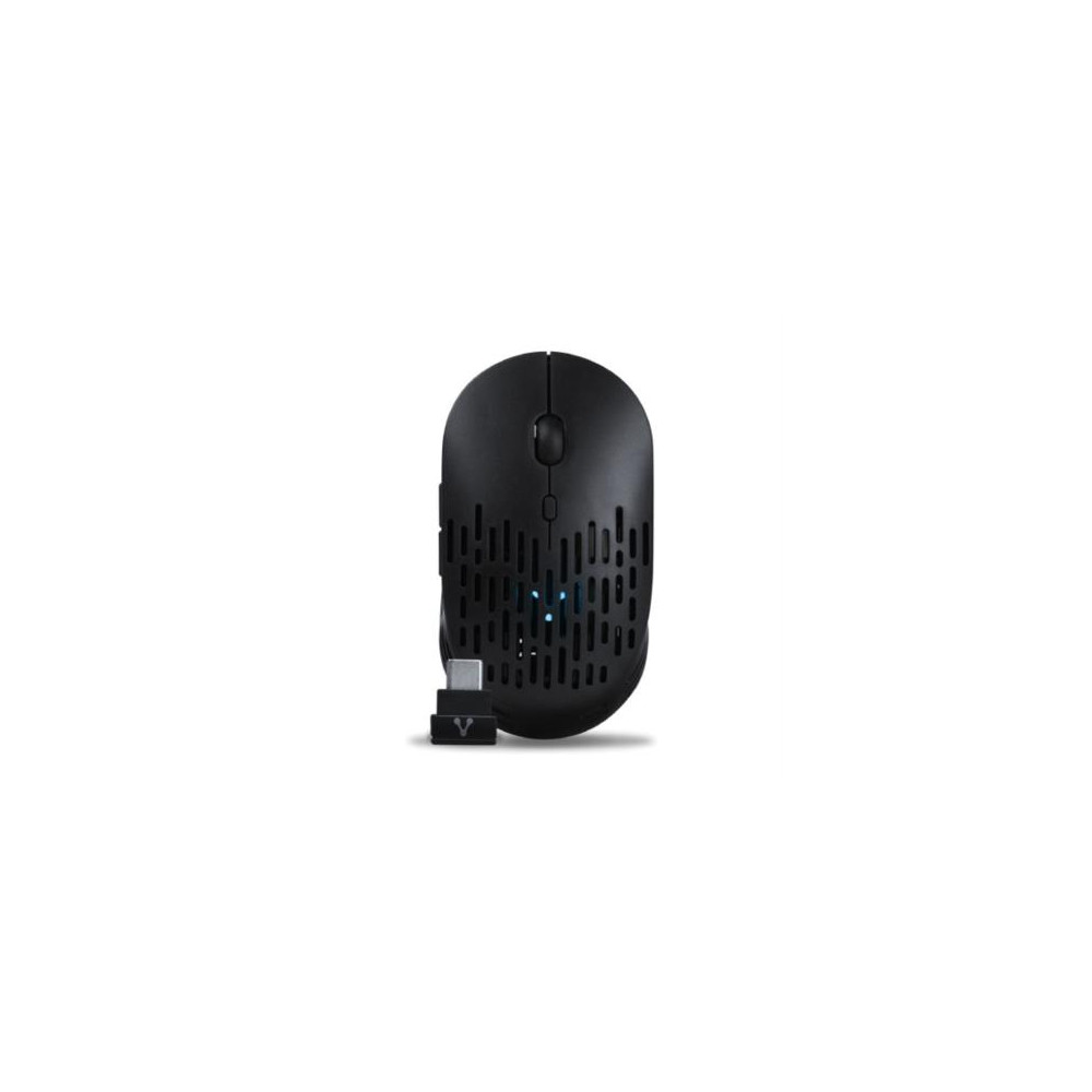 Mouse Vorago MO-208 Inalmbrico USB Tipo C Bluetooth 2400 dpi Recargable Color Negro [ MO-208 ]