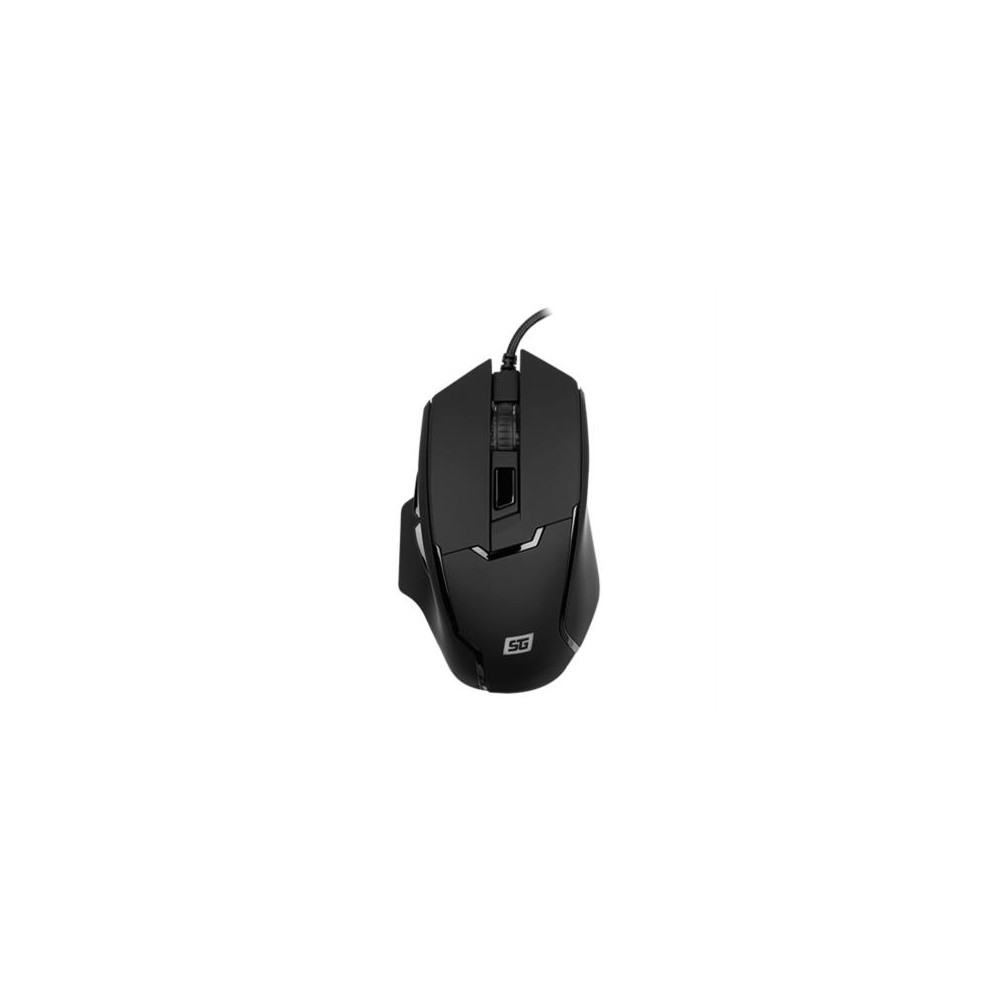 Mouse Vorago Start The Game MO-504 Iluminacin RGB Software Configurable Hasta 6400dpi USB Negro [ MO-504 ]