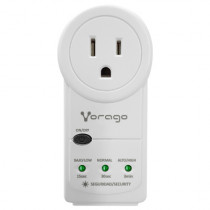 PROTECTOR DE VOLTAJE VORAGO AVR-300 RJ45/RJ11 PORTATIL 1800W ELECTRODOMESTICOS BLANCO [ AVR-300-WH ]