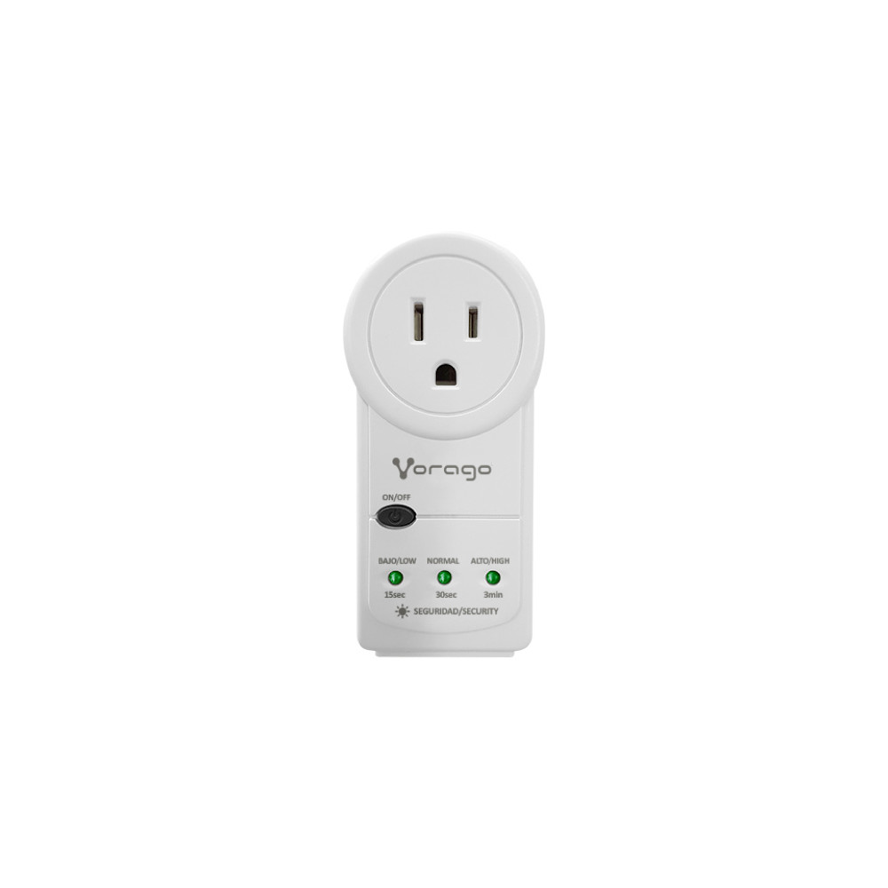 PROTECTOR DE VOLTAJE VORAGO AVR-300 RJ45/RJ11 PORTATIL 1800W ELECTRODOMESTICOS BLANCO [ AVR-300-WH ]