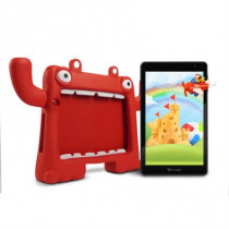 Tablet Vorago (D90) PAD-8-KIDS 8" Quadcore 64GB Ram 4GB 2MP/5MP Android 13 Funda Roja [ PAD-8-KIDS-RD ]