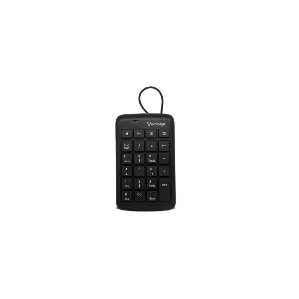 Teclado Numrico Vorago KB-105 Almbrico USB Color Negro [ AC-449585-3 ]