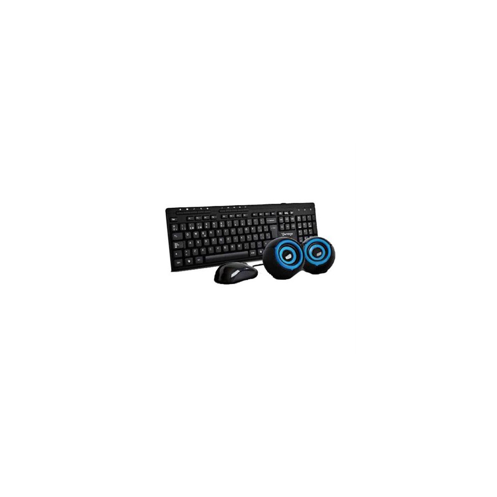 Teclado y Mouse Vorago Kms-104 Bocinas [ AC-397585-1 ]