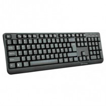 Teclado Vorago KB-102 Multimedia Usb Negro [ AC-445896-1 ]