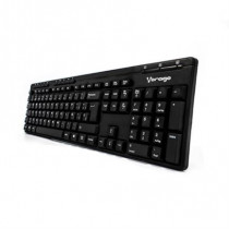 Teclado Vorago KB-202 Multimedia USB Color Negro [ KB-202 ]