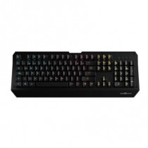 Teclado Mecnico Game Factor KBG601 ptico USB RGB Color Negro [ KBG601 ]