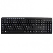 Teclado y Mouse Vorago KM-304 Inalmbrico Multimedia USB Color Negro [ KM-304 ]