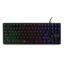 Teclado Vorago Start The Game KB-503 TenKeyless Iluminacin RGB USB Color Negro [ KB-503 ]