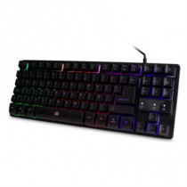 Teclado Vorago Start The Game KB-503 TenKeyless Iluminacin RGB USB Color Negro [ KB-503 ]