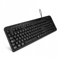 Teclado Vorago KB-204 Almbrico Multimedia USB Color Negro [ KB-204 ]