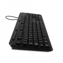 Teclado Vorago KB-204 Almbrico Multimedia USB Color Negro [ KB-204 ]