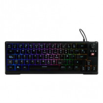 Teclado Vorago Start The Game KB-506 Multimedia TKL Factor 65% RGB Almbrico Anti-Ghosting USB Color  [ KB-506 ]