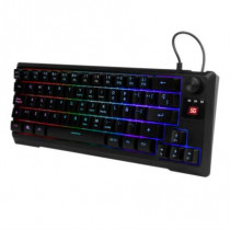 Teclado Vorago Start The Game KB-506 Multimedia TKL Factor 65% RGB Almbrico Anti-Ghosting USB Color  [ KB-506 ]