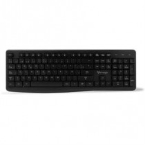 Teclado Vorago KM-200 V2 Inalmbrico Multimedia Color Negro [ KM-200-V2 ]