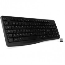 Teclado Vorago KM-200 V2 Inalmbrico Multimedia Color Negro [ KM-200-V2 ]