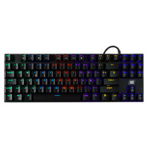 TECLADO VORAGO START THE GAME KB-600 MECANICO TKL RGB RAINBOW SOFTWARE NEGRO [ KB-600 ]