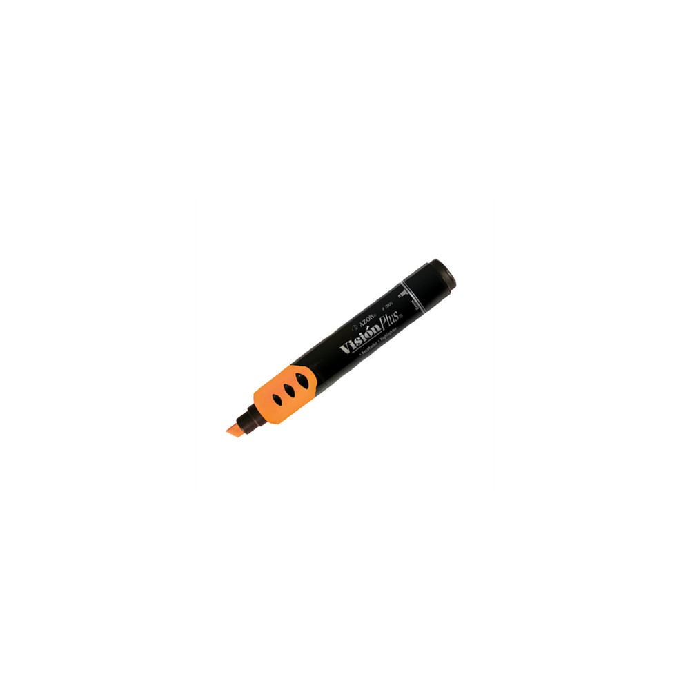 Marcador Vision Plus 2600 Fluorescente Naranja C/12 [ 2600NA ]