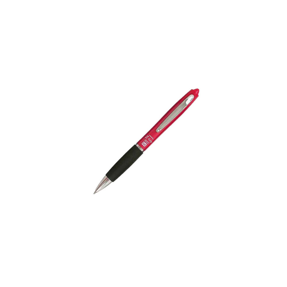 BOLIGRAFO ZEBRA Z-GRIP MAX GEL ROJO 0.7MM C/12 [ 8906-02 ]