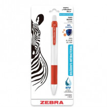 Bolgrafo Zebra Antimicrobial Retrctil J-Roller RLV Rojo [ 701RJOMDC012 ]