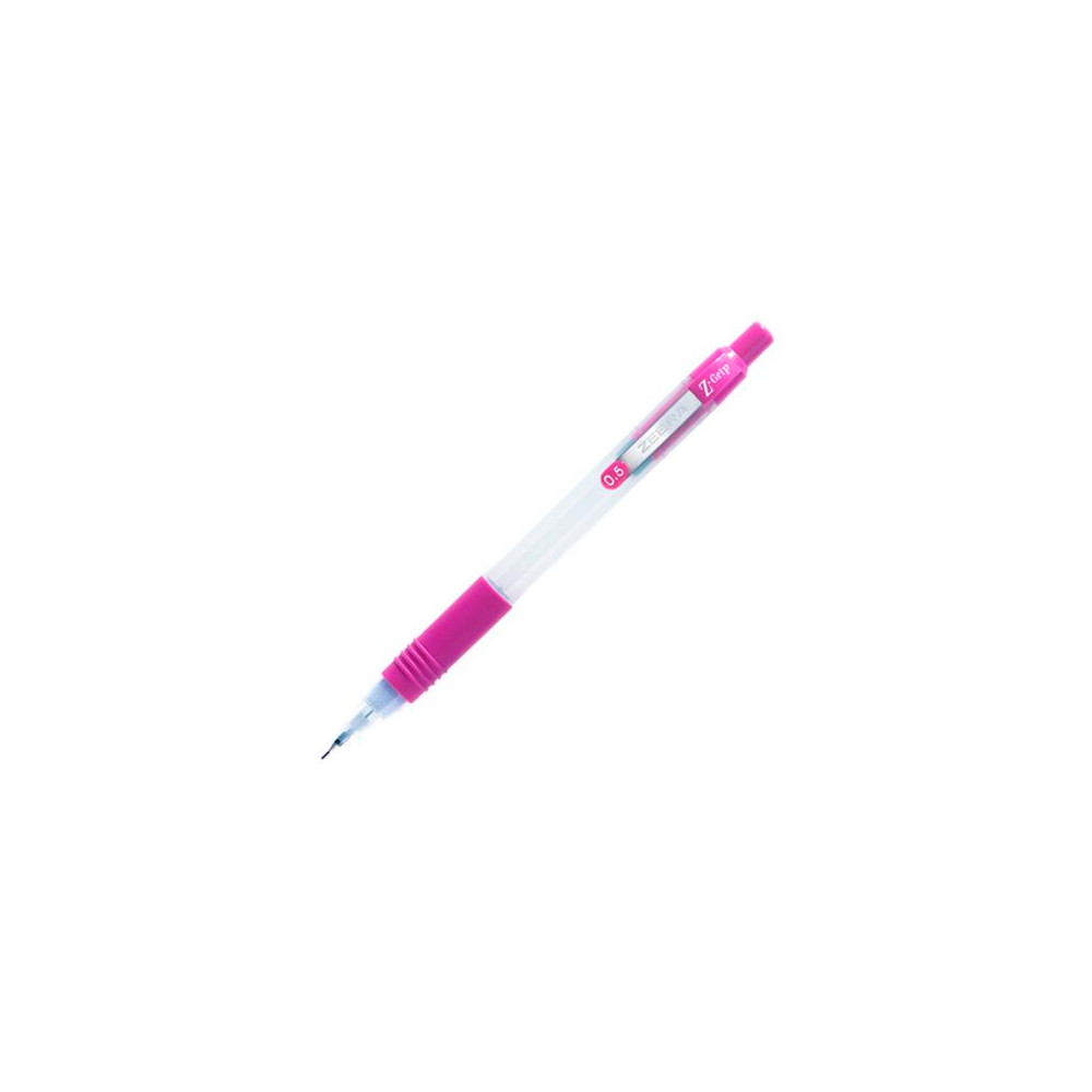 Lapicero Zebra Z-Grip Retrctil 0.5mm Color Rosa C/12 Pzas [ 6520-04 ]