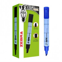 Marcador Zebra para Pizarrn Blanco Z-WM Bold Color Azul C/12 Pzas [ 4009-01-12PZ ]