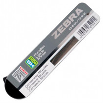 Puntillas Zebra HB 0.5mm Caja C/12 Tubos C/12 Puntillas C/U [ 0900 ]