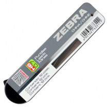 Puntillas Zebra HB 0.7mm Caja C/12 Tubos C/12 Puntillas C/U [ 0901 ]