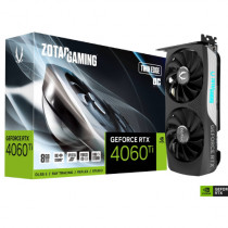 Tarjeta de Video Zotac Twin Edge GeForce RTX4060TI OC 8GB Dual Fan GDDR6 128-bit PCIe 4.0 PCIe 4.0 3 [ ZT-D40610H-10M ]