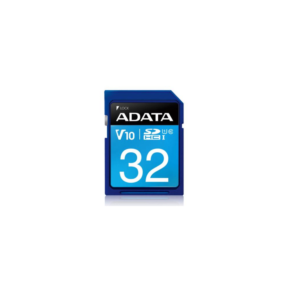 Memoria SD Adata 32Gb/UHS-I Clase 10 Azul [ ASDH32GUICL10-R ]